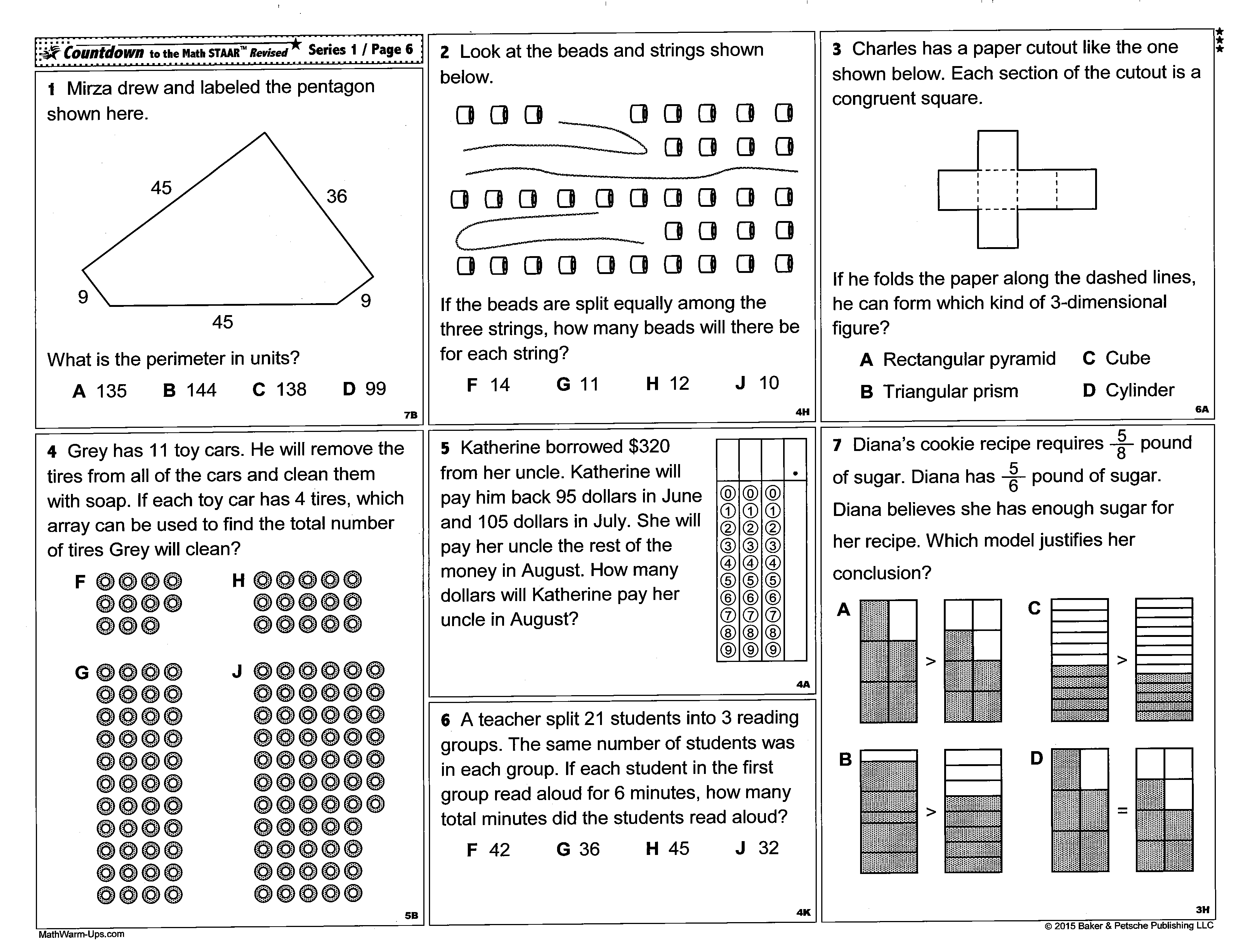 Making math worksheets easier - STUDY TOOLS BY JULES